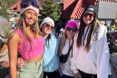 Todos los que disfrutaron a pleno de la fiesta del Día del Montañés en Las Leñas
