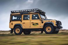 fotos y videos: land rover fabricara 25 defender camel trophy