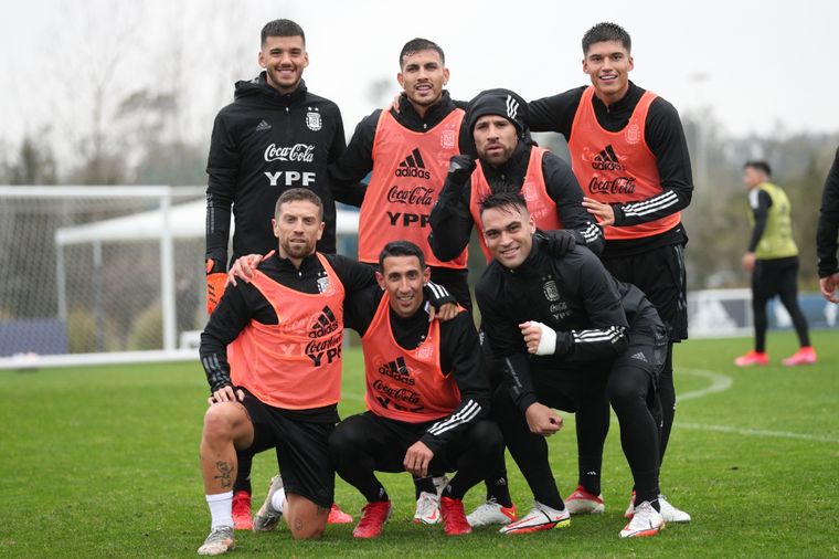 La selección está lista para recibir a Bolivia. Foto: @Argentina