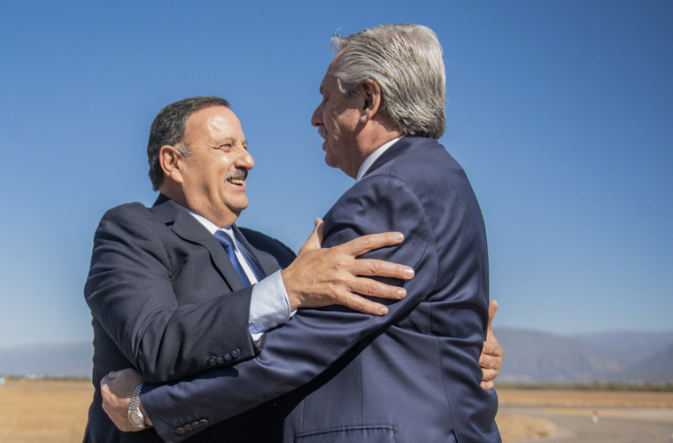 Alberto Fernández en La Rioja