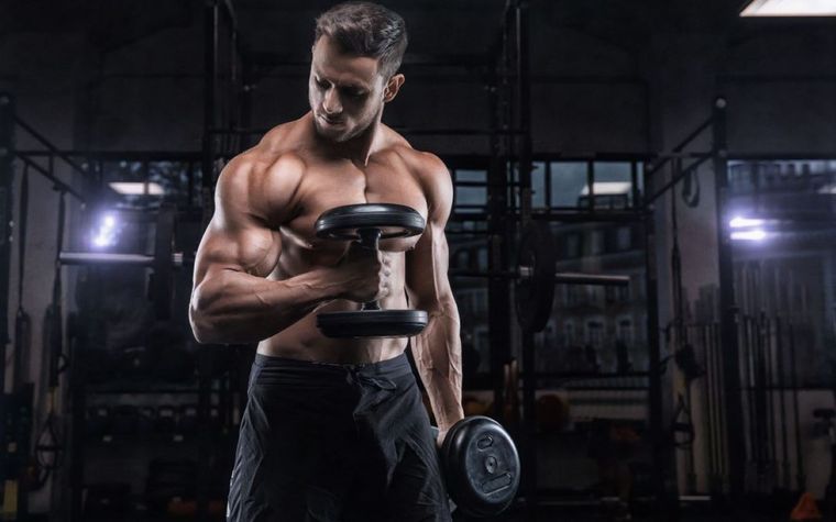 Para aumentar la masa muscular debes entrenar bajo ciertas pautas. Foto: Shutterstock