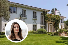 Este es el frente de la lujosa casa de Los Ángeles que compró Angelina Jolie. Foto: Hilton & Hyland