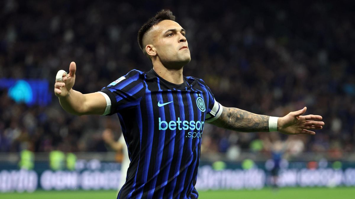 En su regreso a las canchas, Lautaro Martínez marcó un doblete para el 5-2 del Inter sobre la Roma