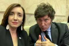 Victoria Villarruel se enojó por la pérdida de tiempo en la Cámara de Diputados.