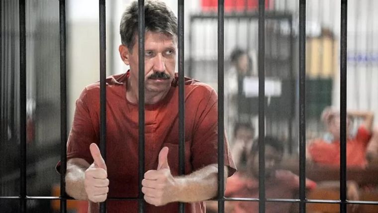 Viktor Bout fue detenido en 2008 en Tailandia y pasó dos años en una cárcel de Bangkok. Foto: Getty Images