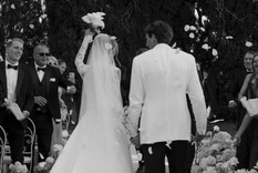 El deportista se casó en una boda exclusiva.
