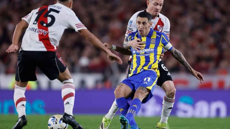 Di María jugó por segunda vez en el Monumental con la camiseta de Central: derrota y eliminación en semis del Apertura 2026.