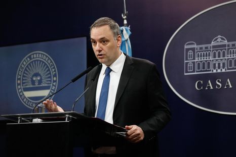 Manuel Adorni anunció el nuevo llamado a sesiones extraordinarias Manuel Adorni anunció el nuevo llamado a sesiones extraordinarias