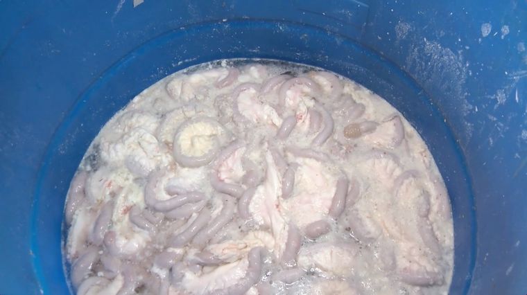 Uno de los productos hallados en el establecimiento