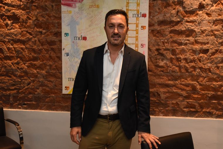 Luis Petri está convencido de querer gobernar Mendoza. Foto: Maximiliano Ríos / MDZ