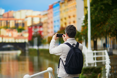 La belleza de Bilbao, donde se lo vio al rey lastimado. Foto: Shutterstock