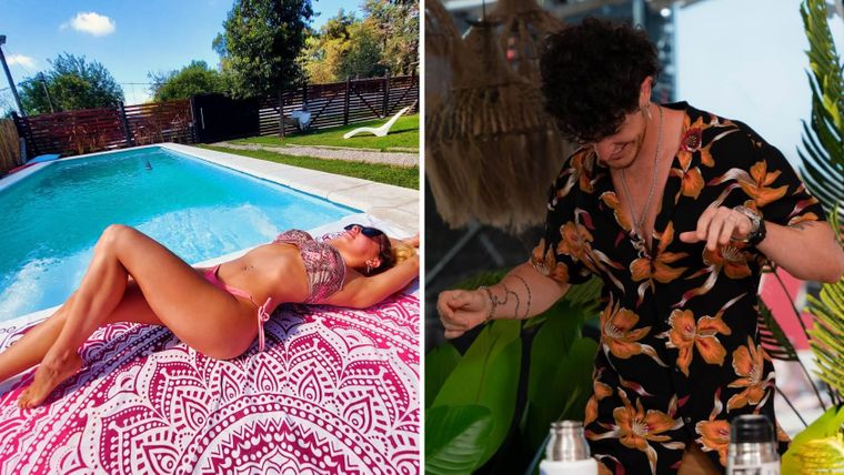 Los mediáticos se mostraron muy cercanos en la provincia cuyana. Créditos: Instagram