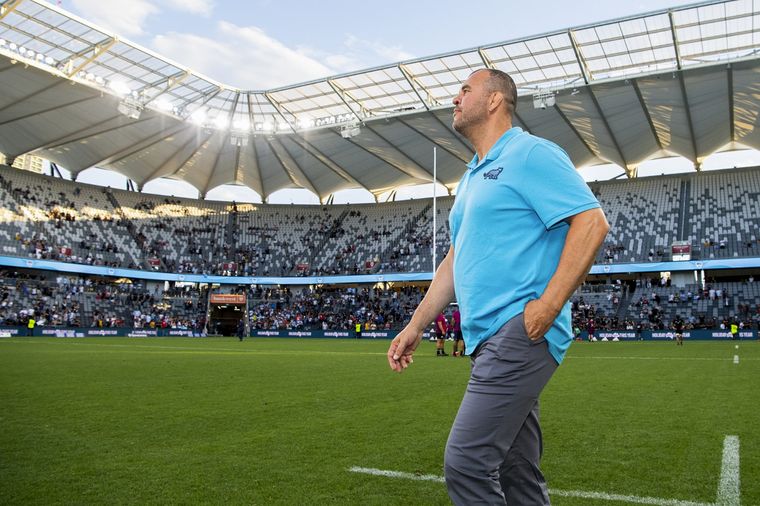 La ilusión de Cheika tras meterse en cuartos de final. Foto: Noticias Argenitnas