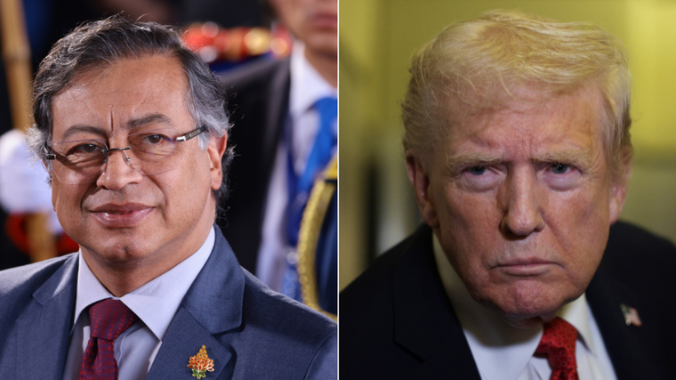 Los encontronazos entre Trump y Petro han sido frecuentes desde que el estadounidense regresó a la Casa Blanca en enero de 2025.