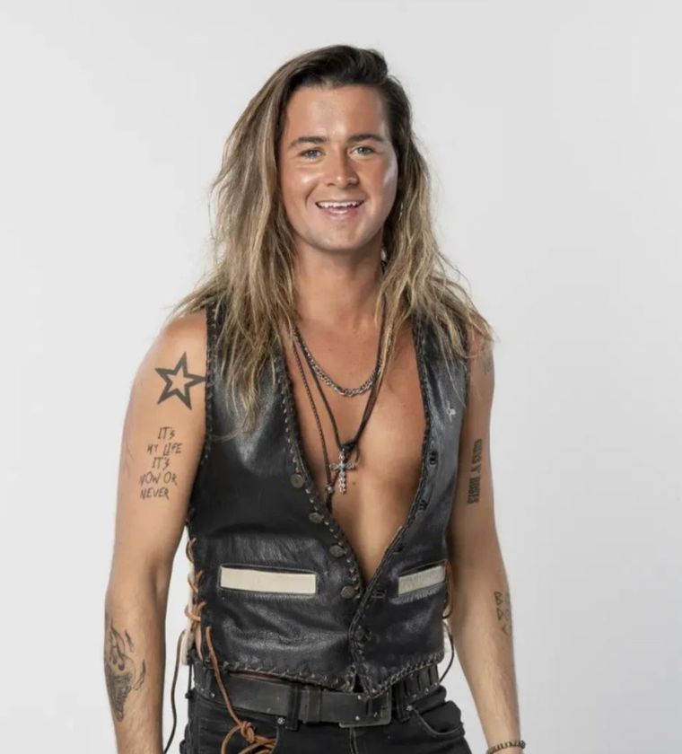 Ezequiel Ois, de militante a rockero. Foto: Telefe