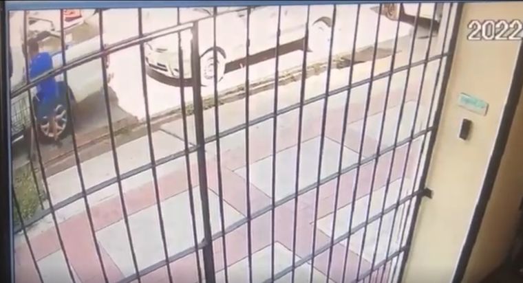 El delincuente actuó en segundos