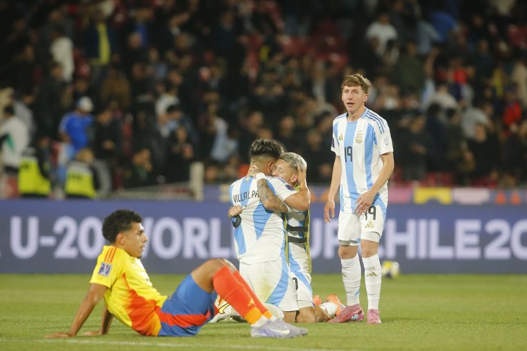 Argentina finalista del Mundial con Santino Andino en cancha. 