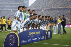 La Selección argentina perdió dos puestos en el ranking.