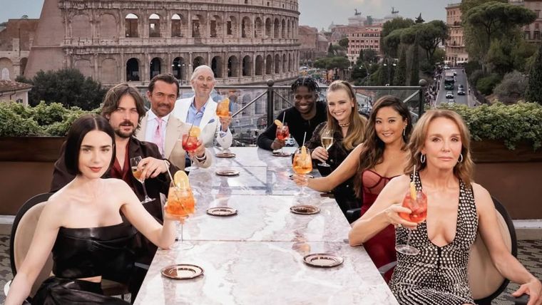 El elenco decidió suspender las grabaciones. Foto: Instagram/ Netflix/ @giulia_parmigiani_photography.