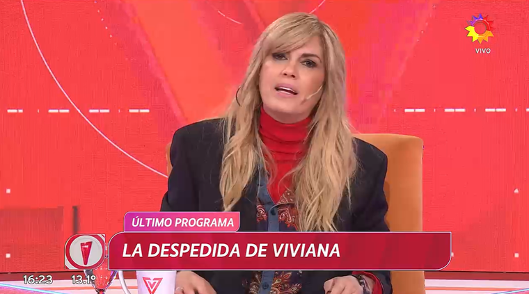 Viviana Canosa se despidió de El Trece. Foto: captura de video/ El Trece. Viviana Canosa se despidió de El Trece. Foto: captura de video/ El Trece.