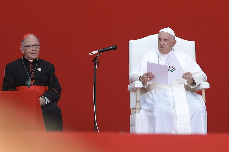 El papa Francisco continúa internado en el Hospital Gemelli Foto: EFE
