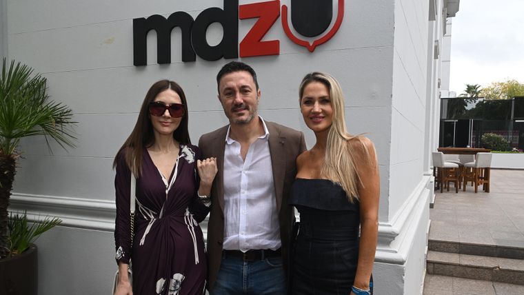 Cristina Perez, Luis Petri y Carolina Lozada.&nbsp;
