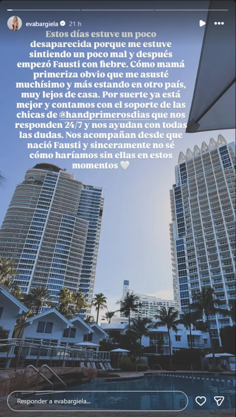 La modelo contó a su comunidad el motivo que la mantuvo ausente. La modelo contó a su comunidad el motivo que la mantuvo ausente.