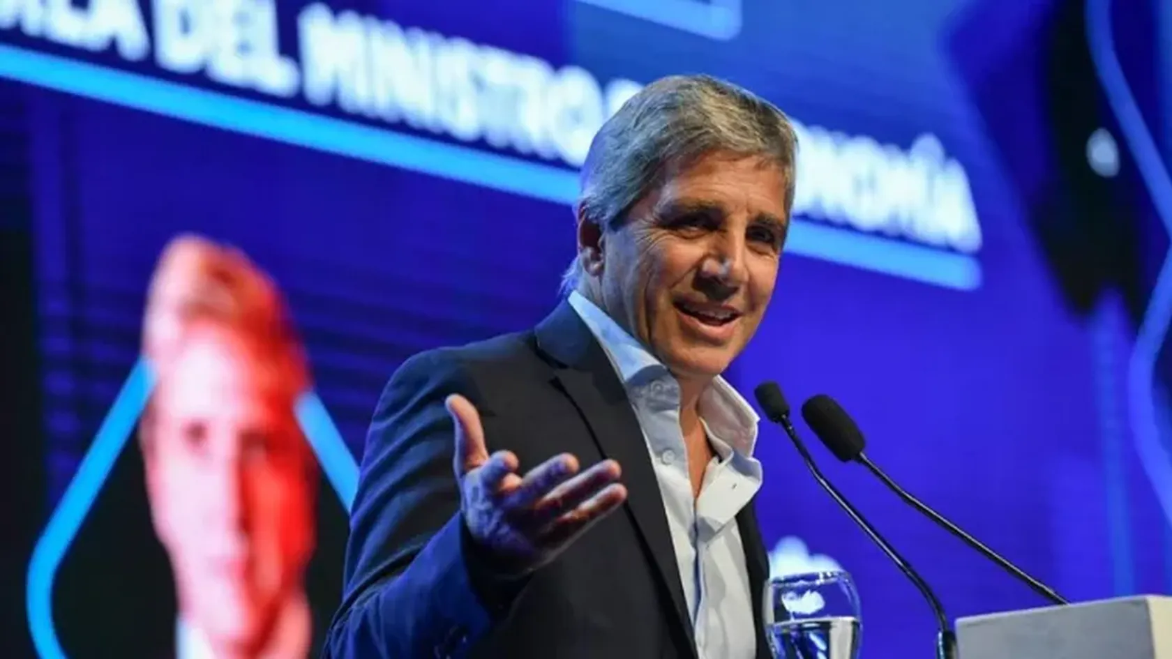 El ministro de Economía Luis Caputo.