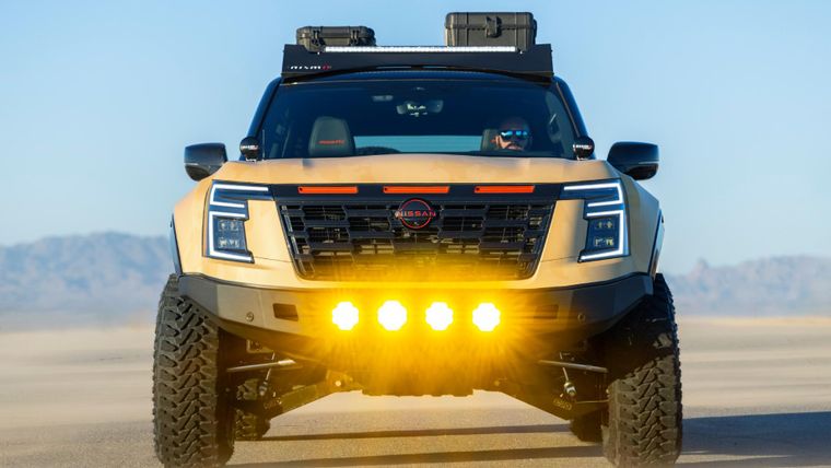 Nissan sorprende en SEMA 2024 con el Dune Patrol, GT-Z y Frontier Rapid Runner
