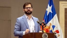 Gabriel Boric se vas tras cuatro años en el poder en Chile. Foto: Efe. Gabriel Boric se vas tras cuatro años en el poder en Chile. Foto: Efe.