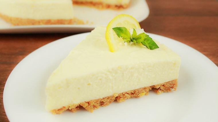 Cheesecake de limón sin horno para lucirte en casa.