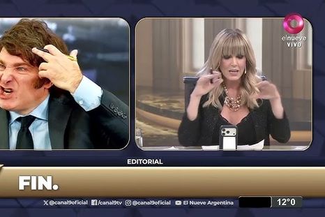 Viviana Canosa y un regreso en forma con el rating. Foto: captura de video El Nueve. Viviana Canosa y un regreso en forma con el rating. Foto: captura de video El Nueve.