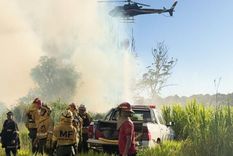 Alerta roja por incendios rurales en Corrientes y riesgo extremo en el NEA.