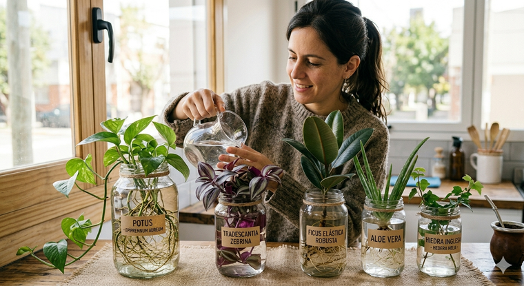 La tendencia que se impone con las plantas. Fuente. IA Gemini. La tendencia que se impone con las plantas. Fuente. IA Gemini.