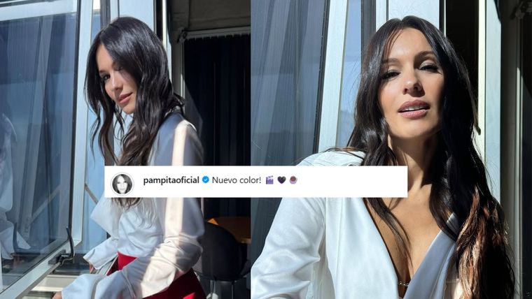 Pampita estrenó nuevo look tras separarse. Pampita estrenó nuevo look tras separarse. 