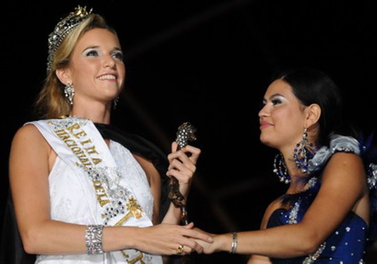 Gabriela Laura Koltes, es la nueva Reina Nacional de la Vendimia. Foto: Nacho Gaffuri / MDZ