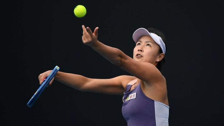 Peng Shuai no ha sido vista en público desde que acusó a un alto funcionario chino. Foto: GETTY IMAGES
