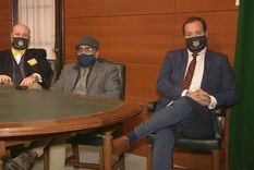 Leonardo Peiti (centro) tenía permisos lícitos para la explotación de juegos de azar en Formosa, Misiones y Paraguay