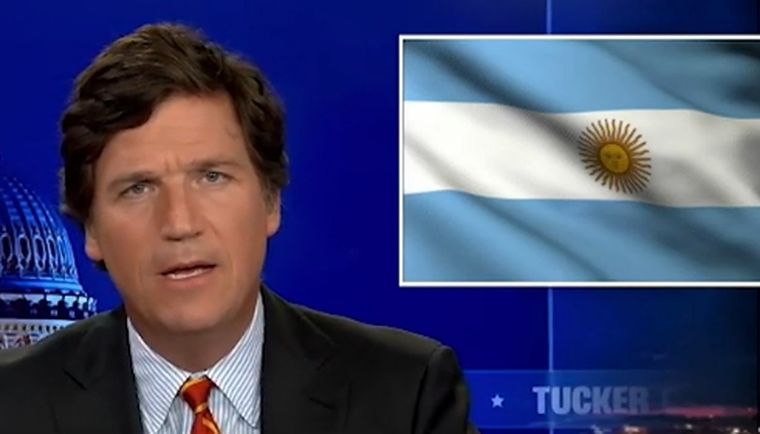 El periodista conservador Tucker Carlson se burló de la propuesta de Alberto Fernández.