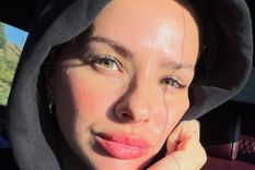 Qué se hizo en el rostro la China Suárez. / @sangrejaponesa