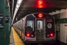 El metro de Nueva York fue escenario para un acto heroico.
