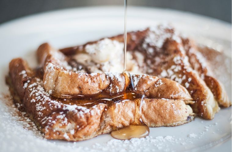 Receta fácil para un desayuno especial. Receta fácil para un desayuno especial.