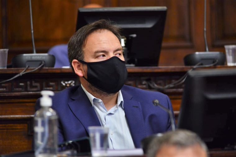 El senador justicialista Bartolomé Robles. Foto: Twitter Bartolomé Robles.