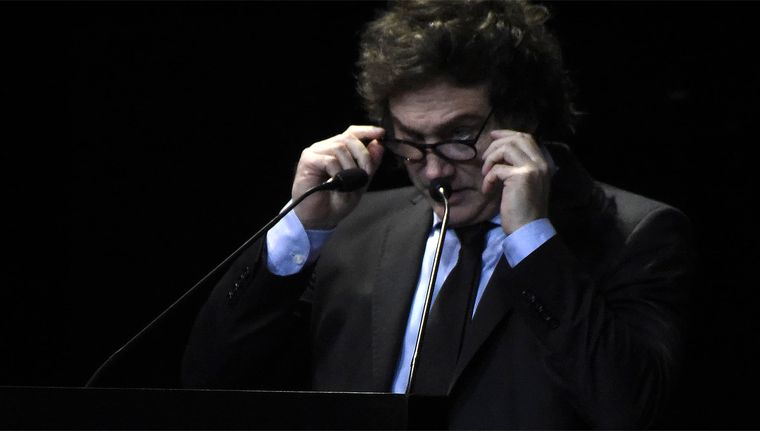 Javier Milei volvió a disparar contra los diputados Foto: Juan Mateo Aberastain/MDZ