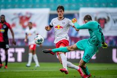 leipzig desaprovecho la chance de ser escolta en la bundesliga