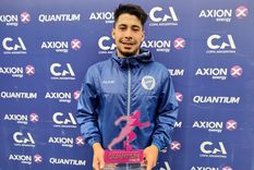 El mediocampista fue elegido como la figura del encuentro. Foto: Copa Argentina El mediocampista fue elegido como la figura del encuentro. Foto: Copa Argentina