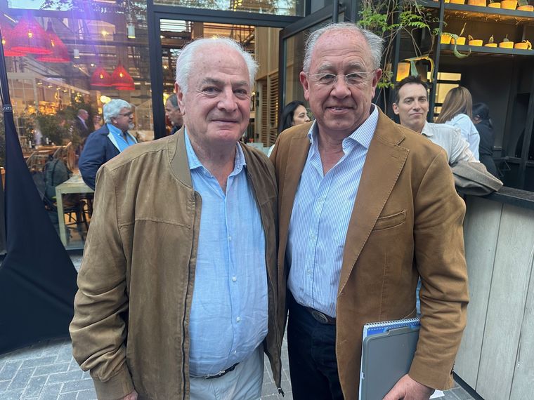 Caco Merlo y Miguel Ruoti. Caco Merlo y Miguel Ruoti.