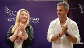Karina Milei y Martín Menem, las autoridades partidarias de La Libertad Avanza Nacional, desembarcarán en Mar del Plata el próximo lunes. Foto: Prensa La Libertad Avanza