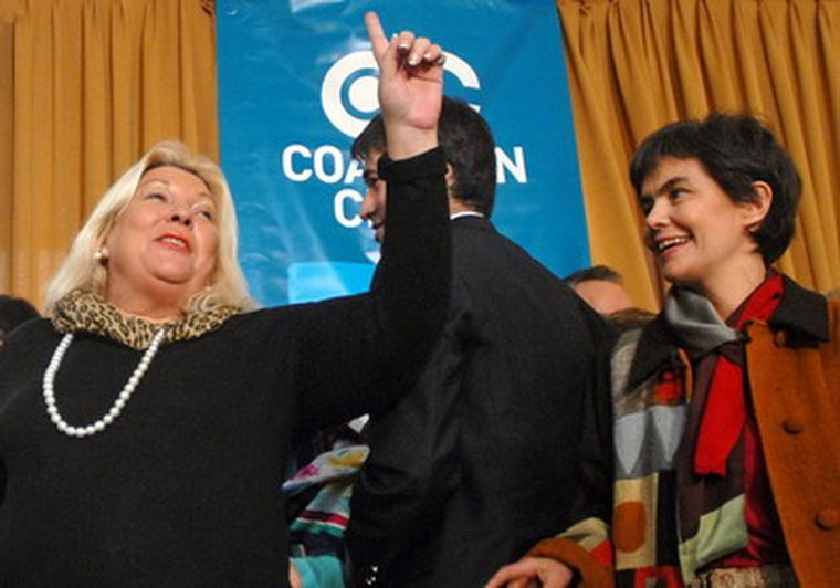 Carrió, Pérez y Estenssoro son candidatos. Foto: NA