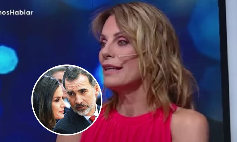 Nequi Galotti recordó su papelón con los reyes de España La ex modelo contó una desopilante historia